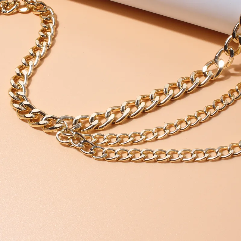 Casava Alloy Plating Waist Chain