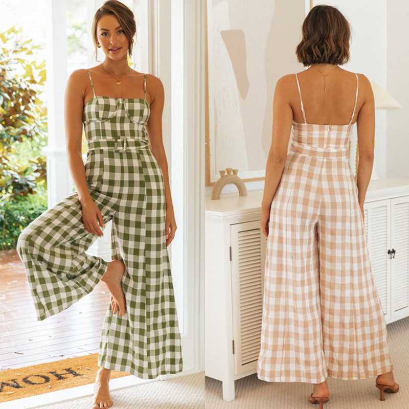 Casava Jumpsuit Streetwear Lattice