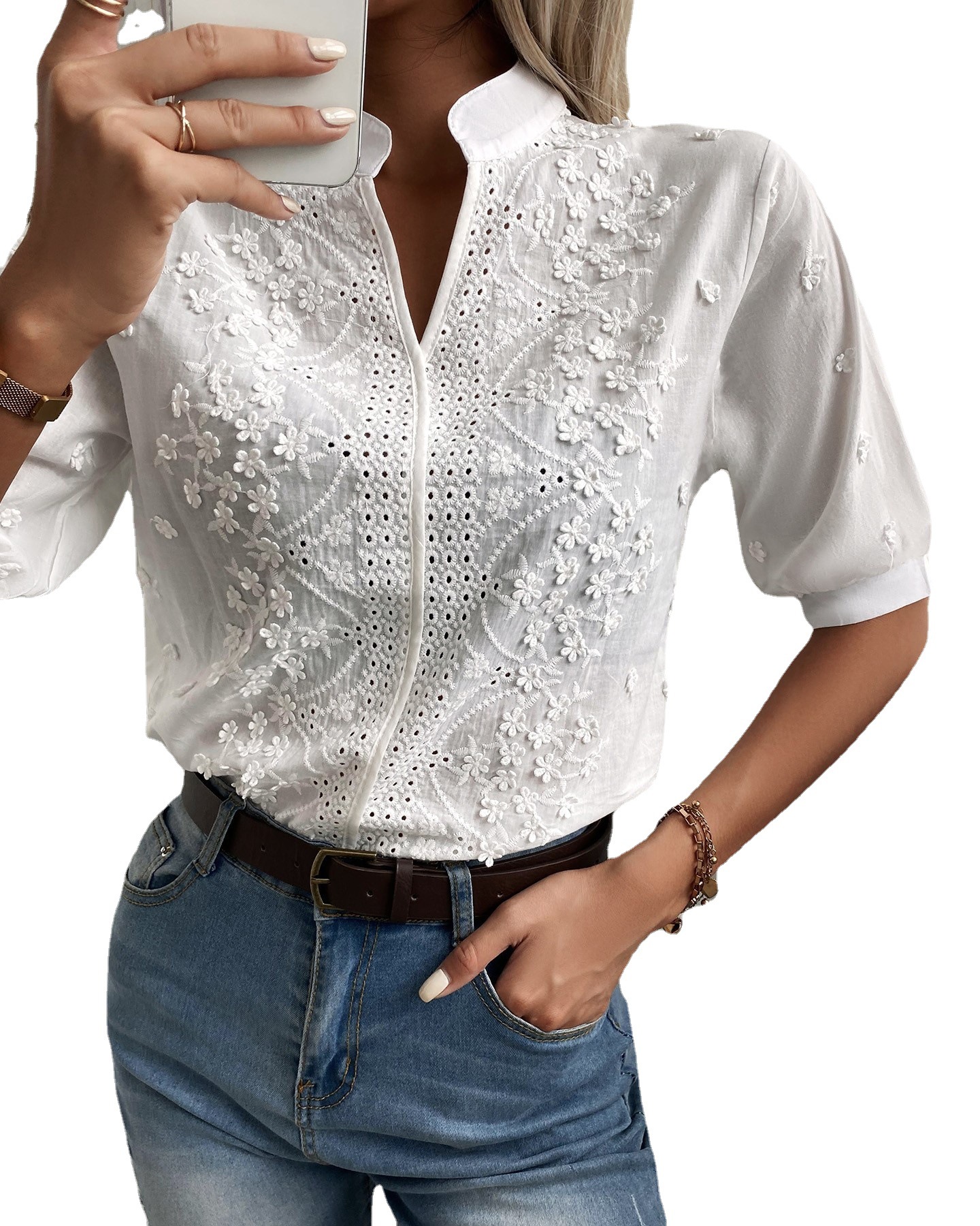 Short Sleeve Blouses