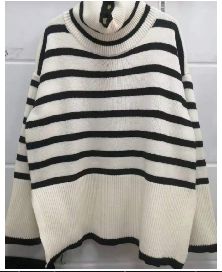 Stripe Long Sleeve Sweaters & Cardigans