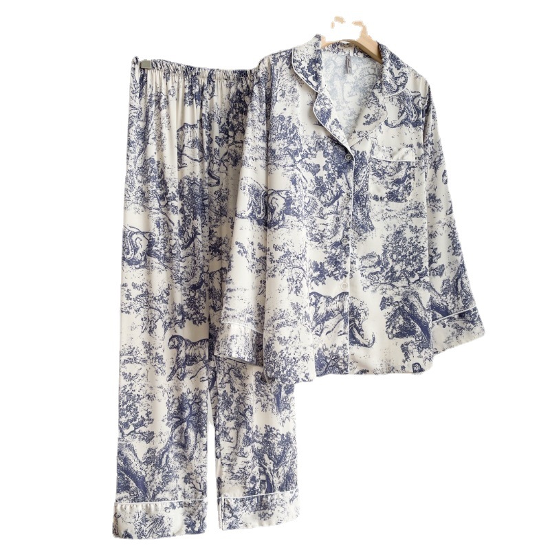 Elegant Women's Printing Pajamas
