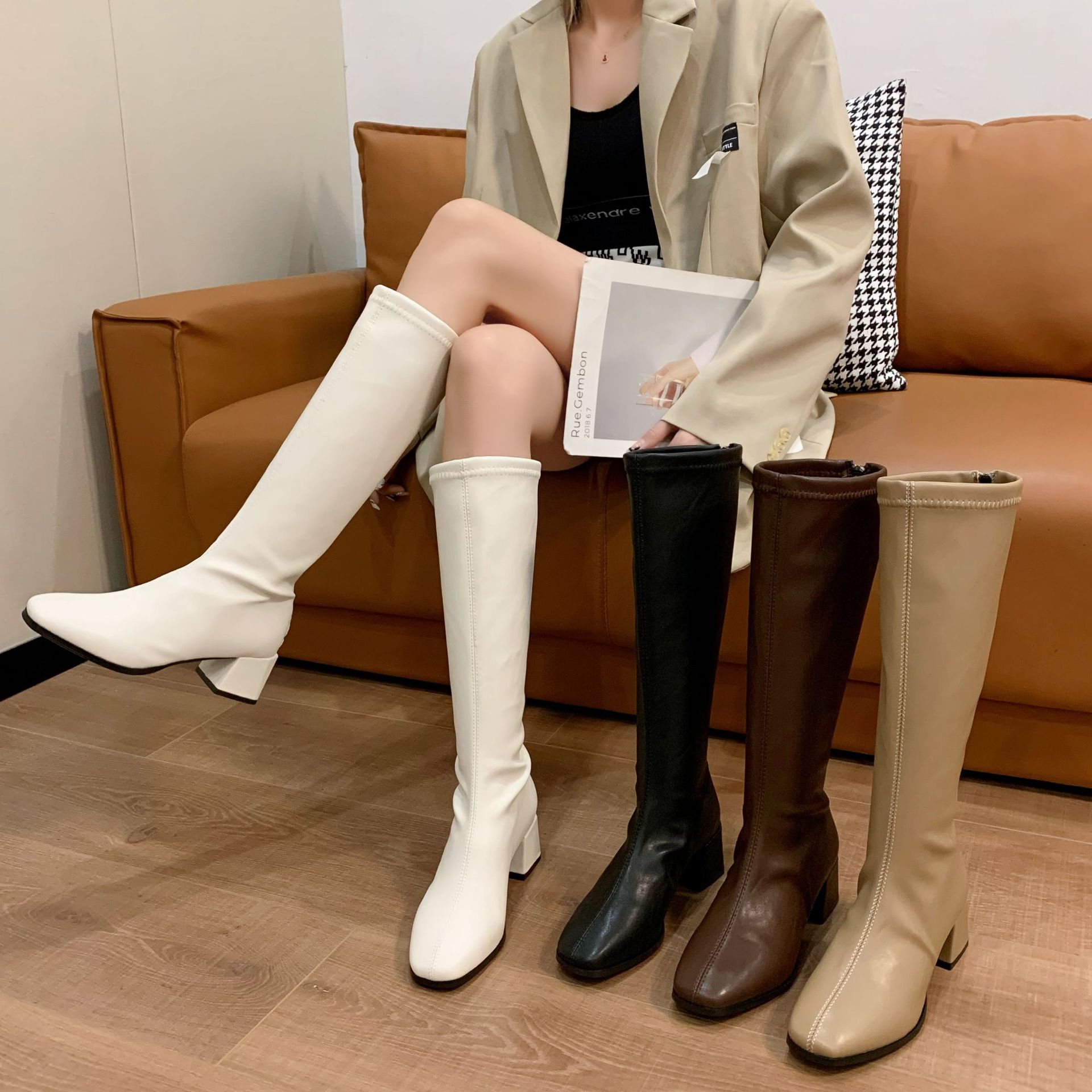 Casava RegalStride High-Heel Riding Boots