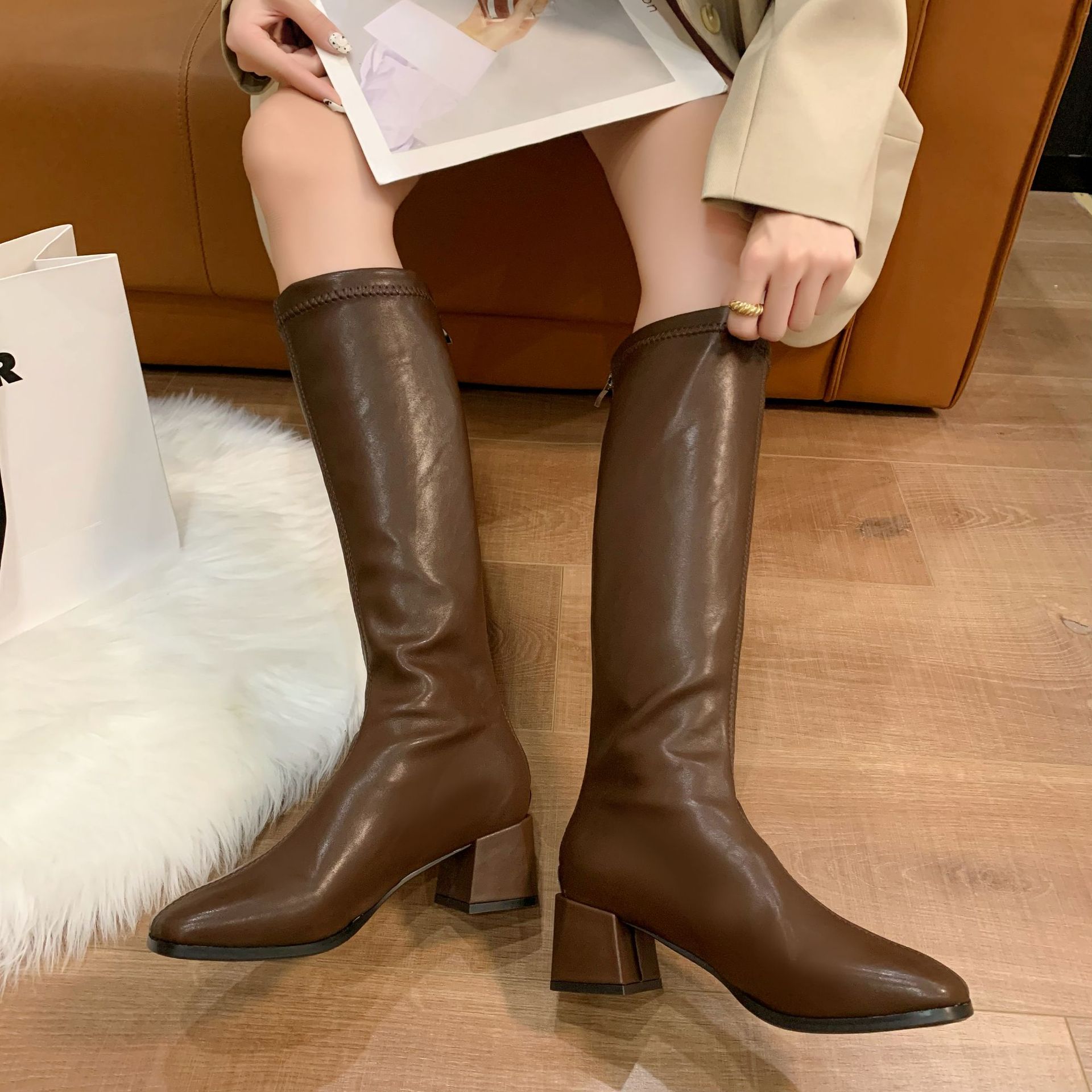 Casava RegalStride High-Heel Riding Boots