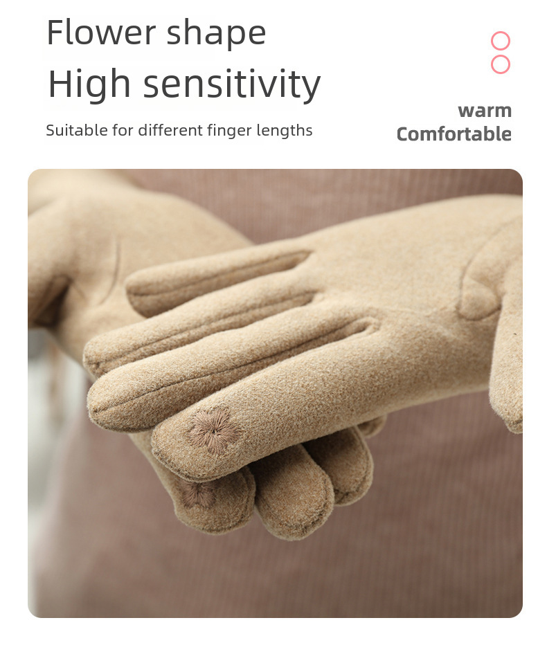 Casava Plus-Velvet Gloves