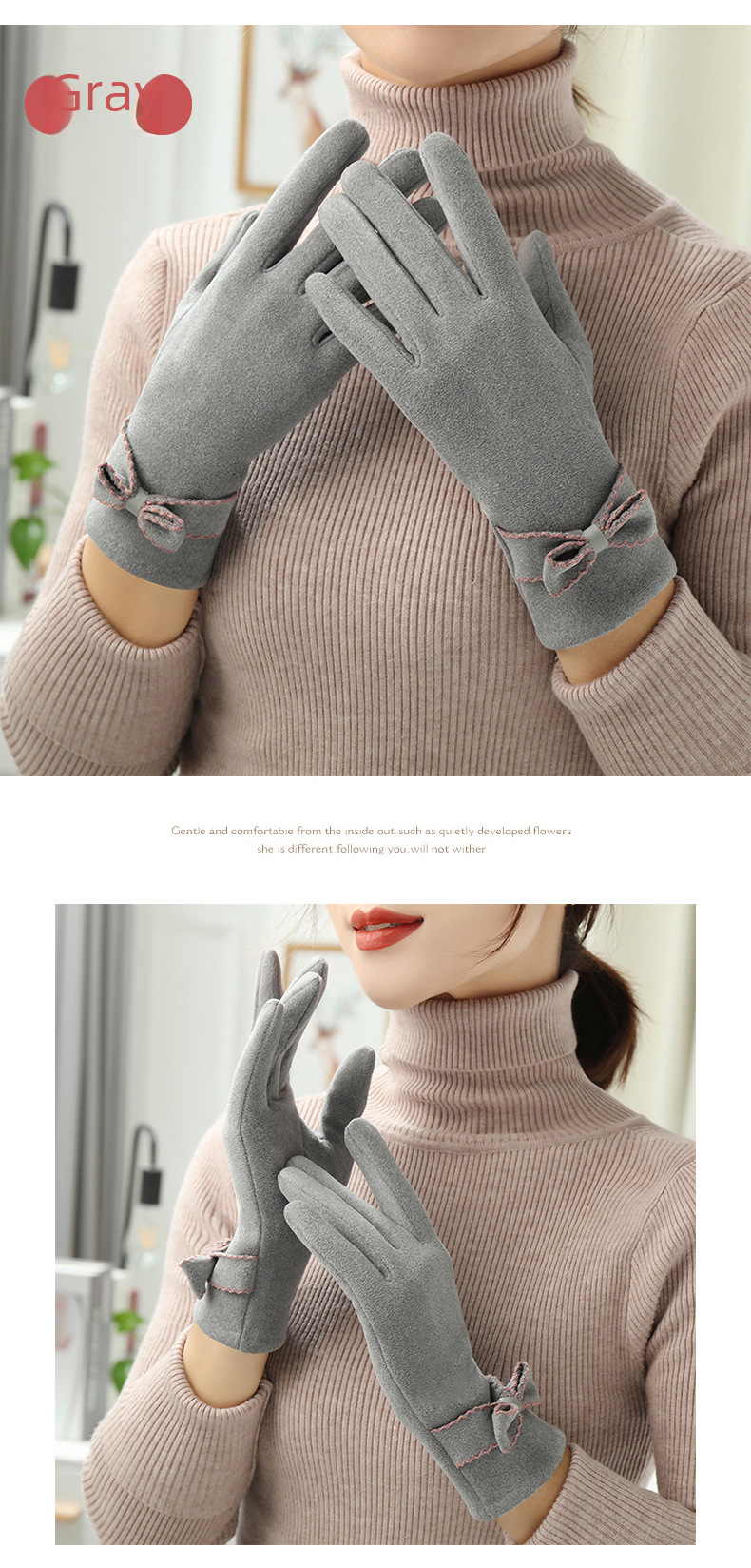 Casava Plus-Velvet Gloves