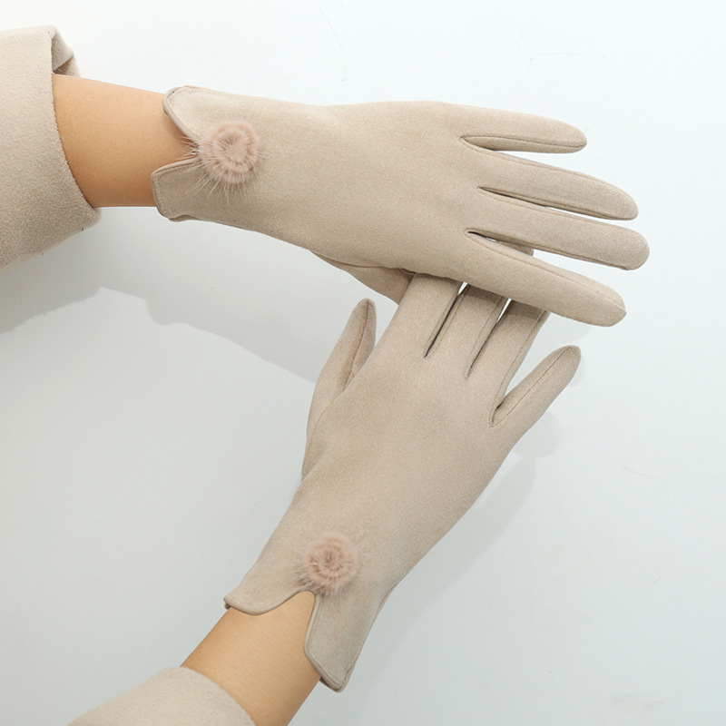 Casava  Solid Color Gloves