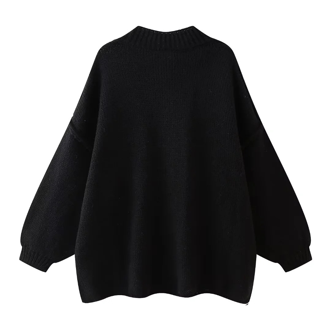 Long Sleeve Button Sweaters & Cardigan