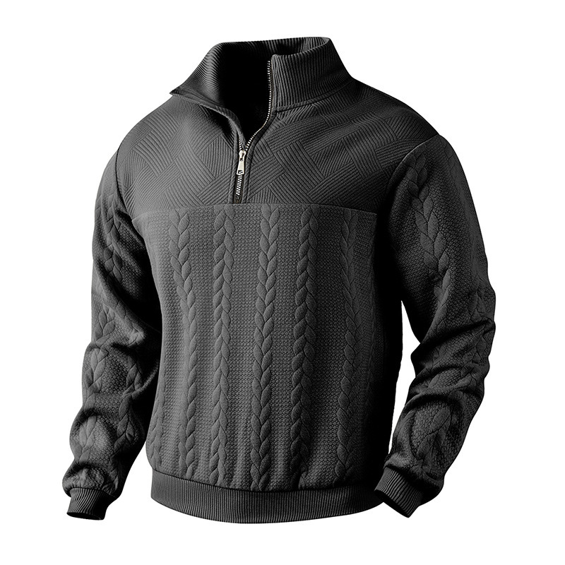 Half Zipper Loose Fit