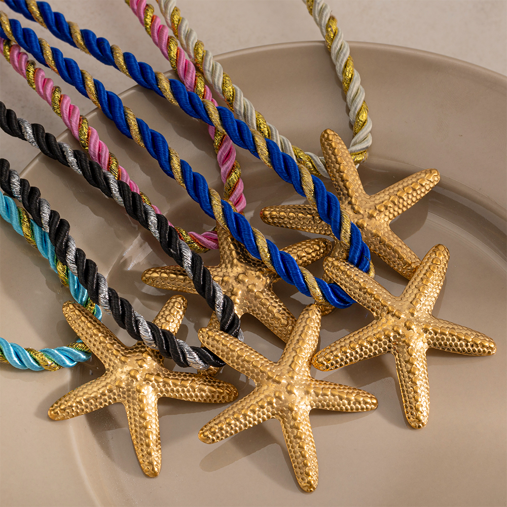 Casava Marine-Themed Pendant Necklace