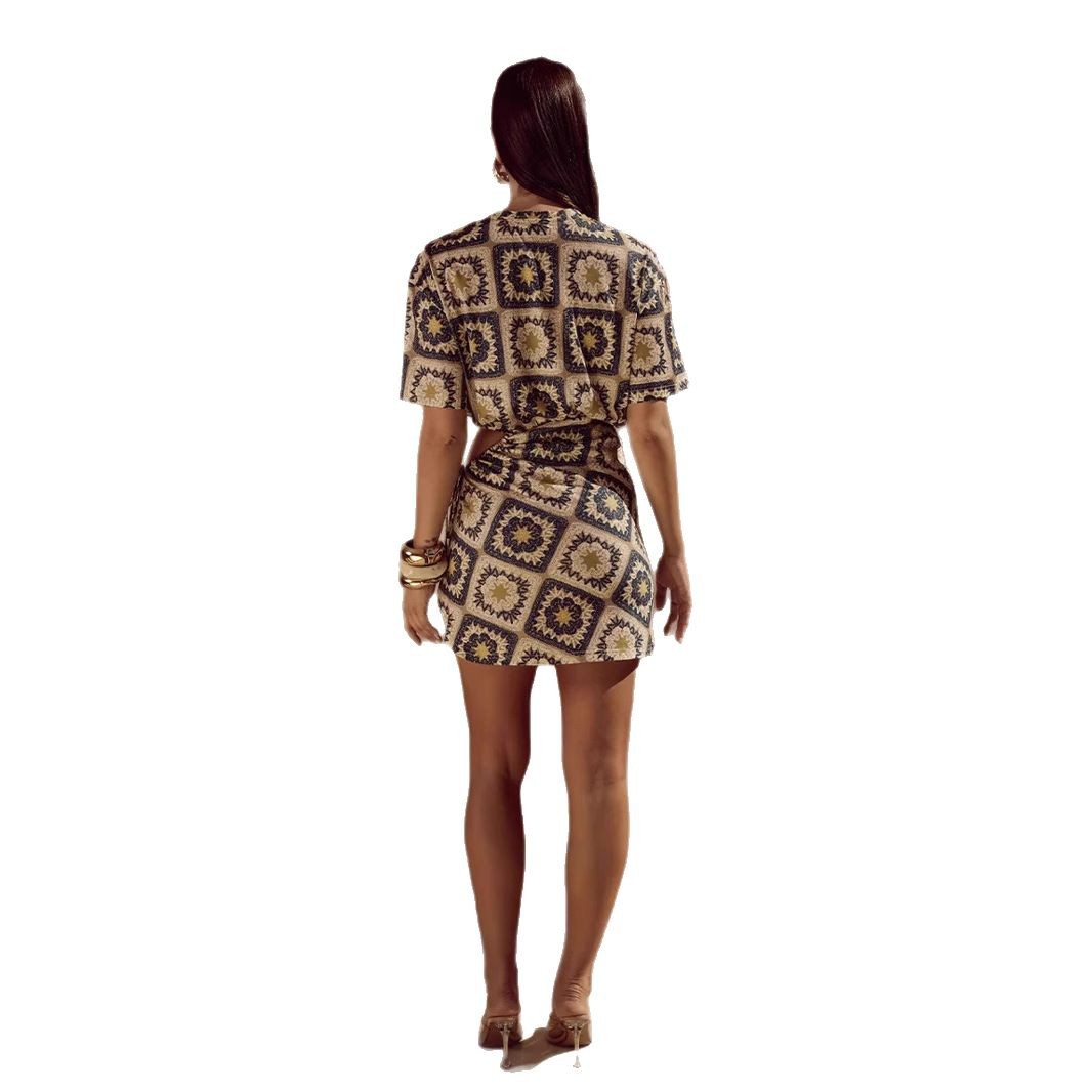 Casual Women’s Short Sleeve Round Neck