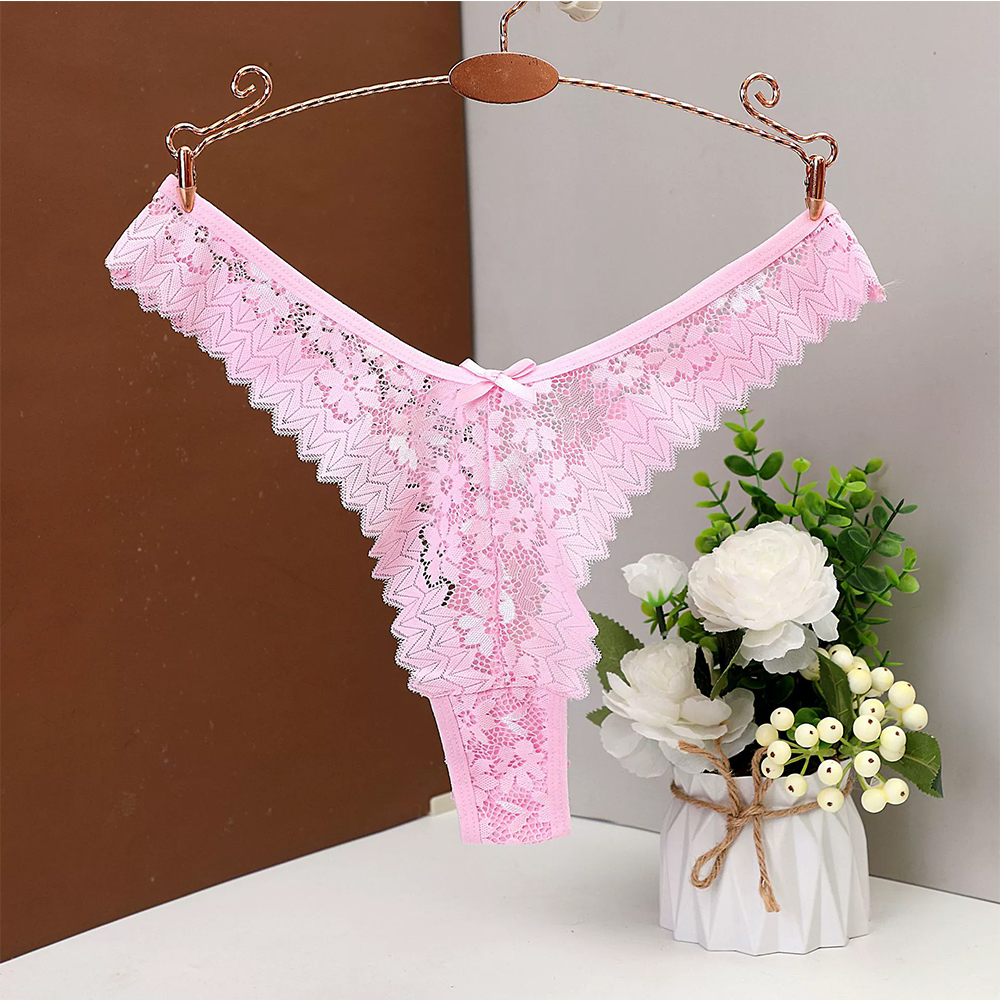 Casava Mid-Waist Thong Panties
