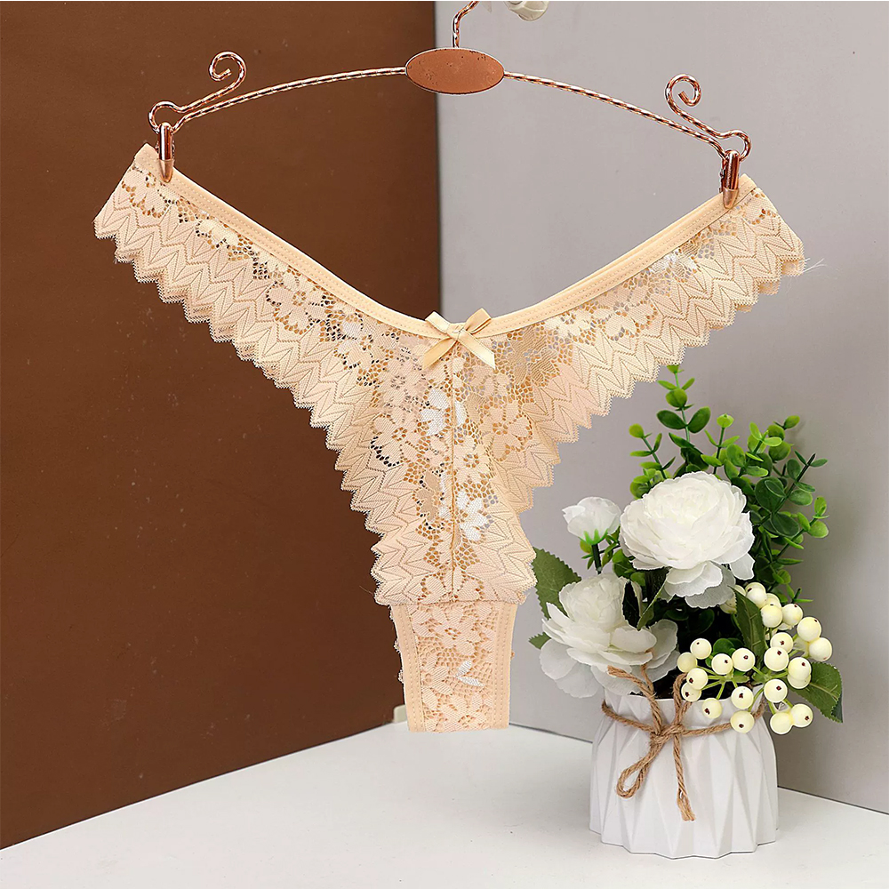 Casava Mid-Waist Thong Panties