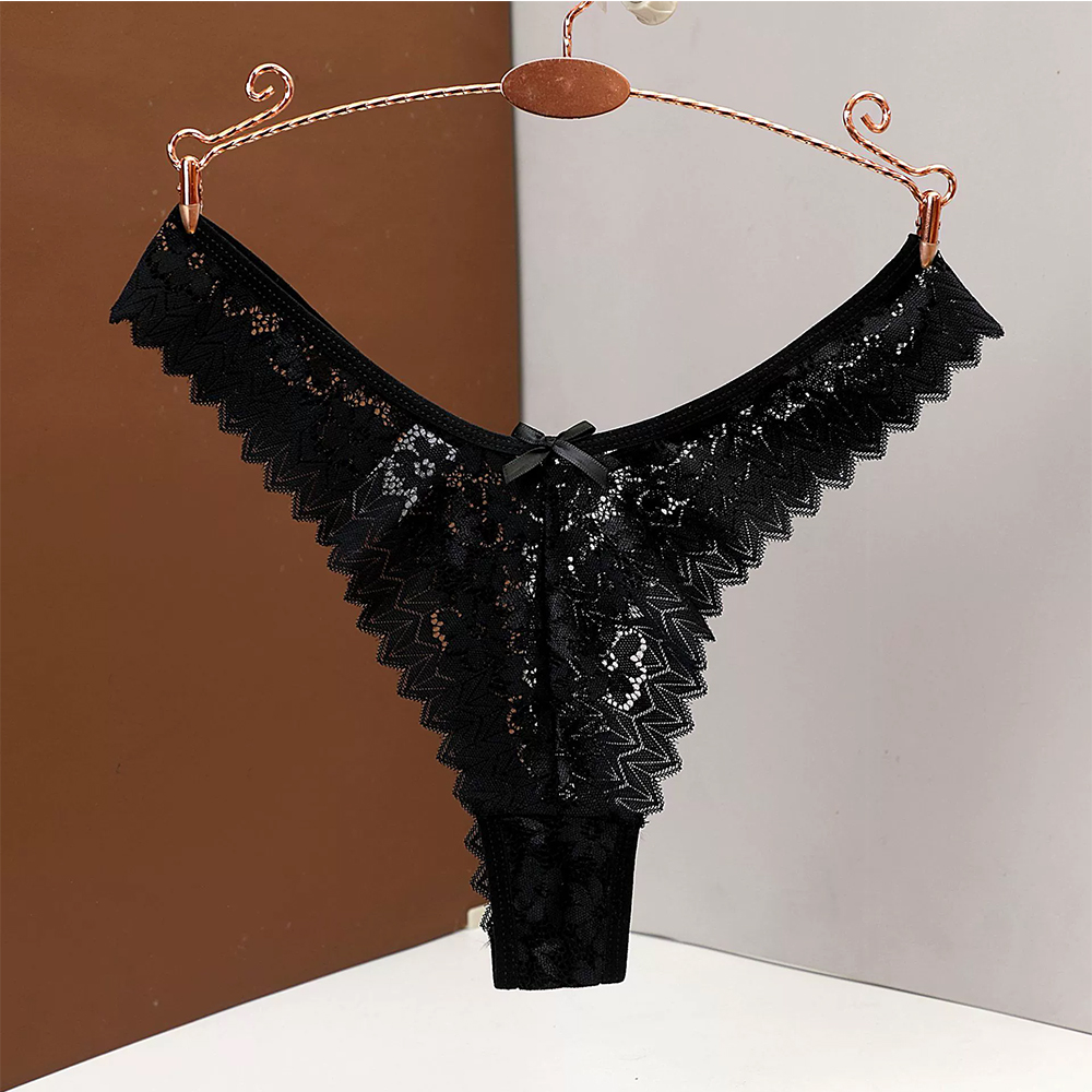 Casava Mid-Waist Thong Panties