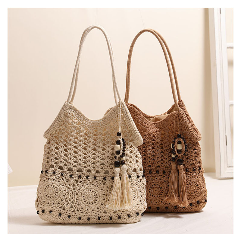 Casava Hollow Square Zipper Tote Bag