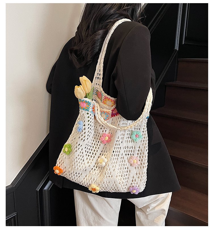 Casava Square Open Tote Bag