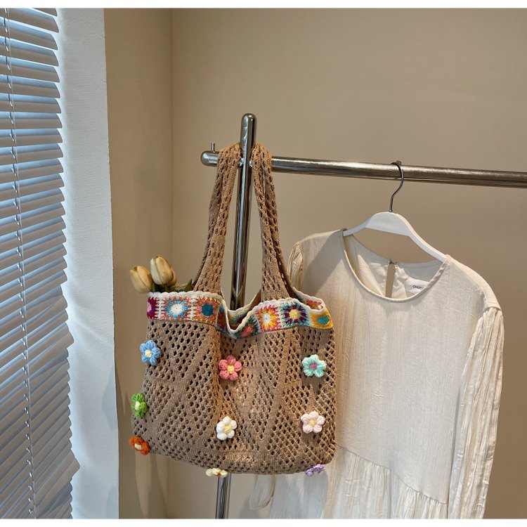 Casava Square Open Tote Bag