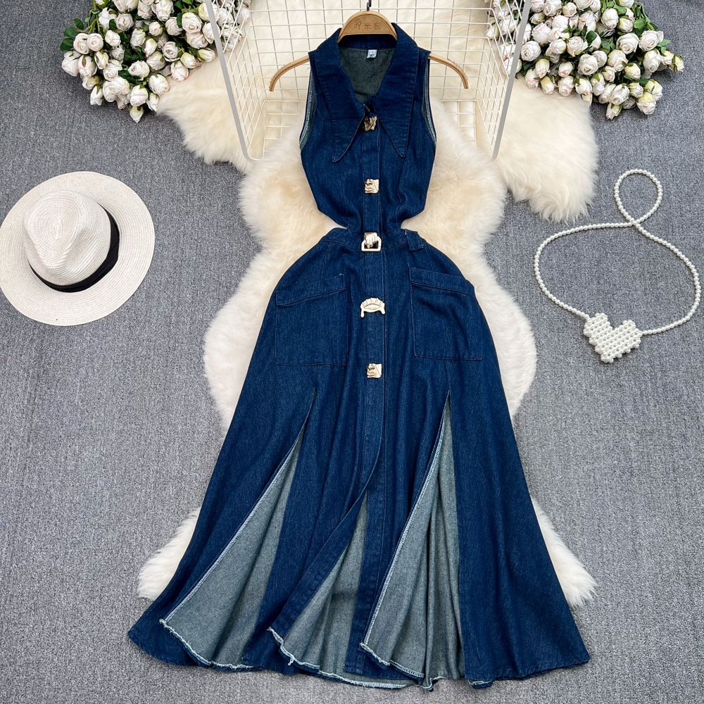 Casava Skirt Denim Dress