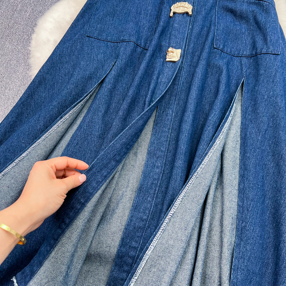 Casava Skirt Denim Dress