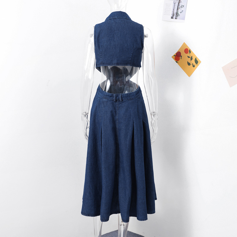 Casava Skirt Denim Dress