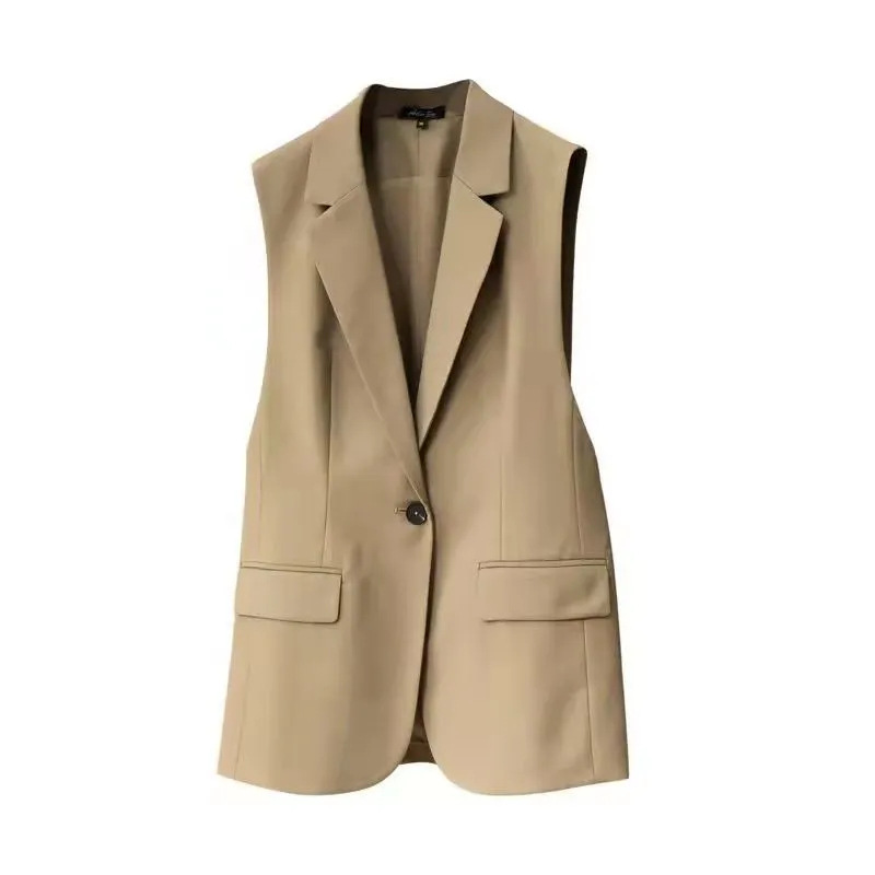 Spring And Autumn Sleeveless Suit Vest
