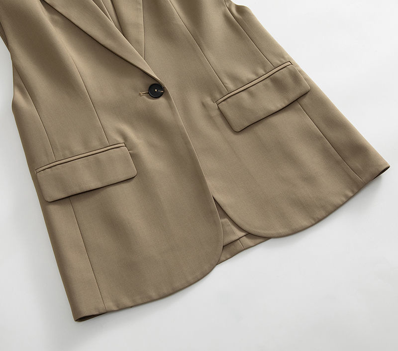 Spring And Autumn Sleeveless Suit Vest