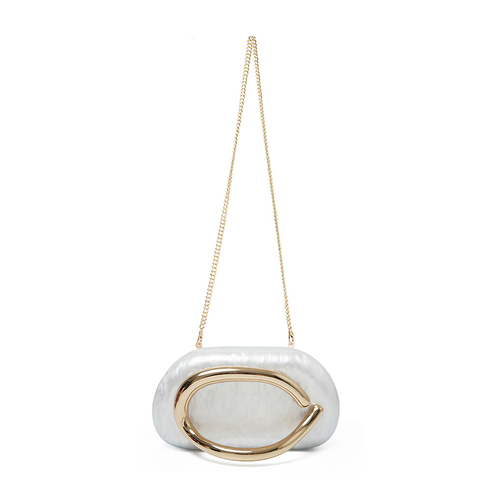 Women's Acrylic Hand-held Dinner Bag