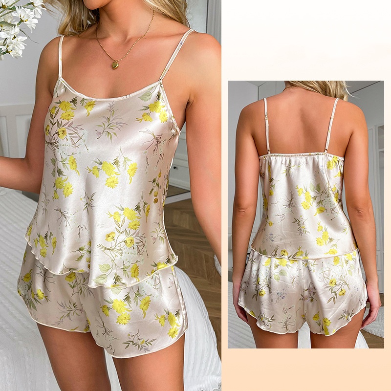 Casava Flower Pajama Set