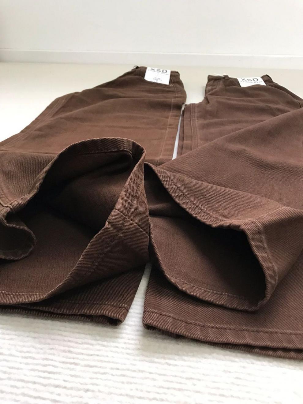 Vintage Brown Narrow Straight Jean