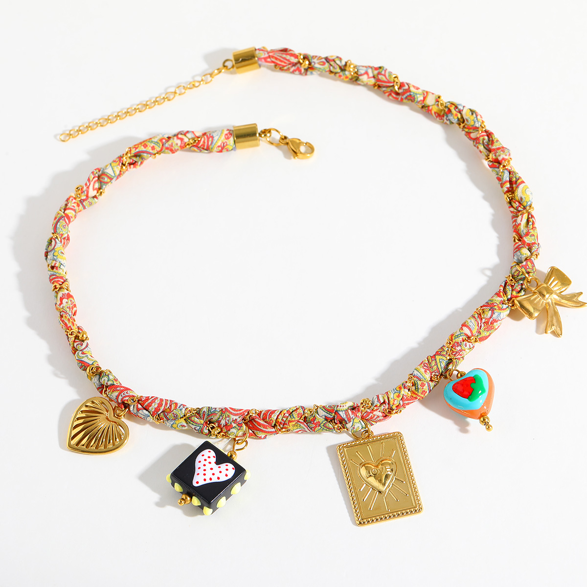 Casava multi-element necklace