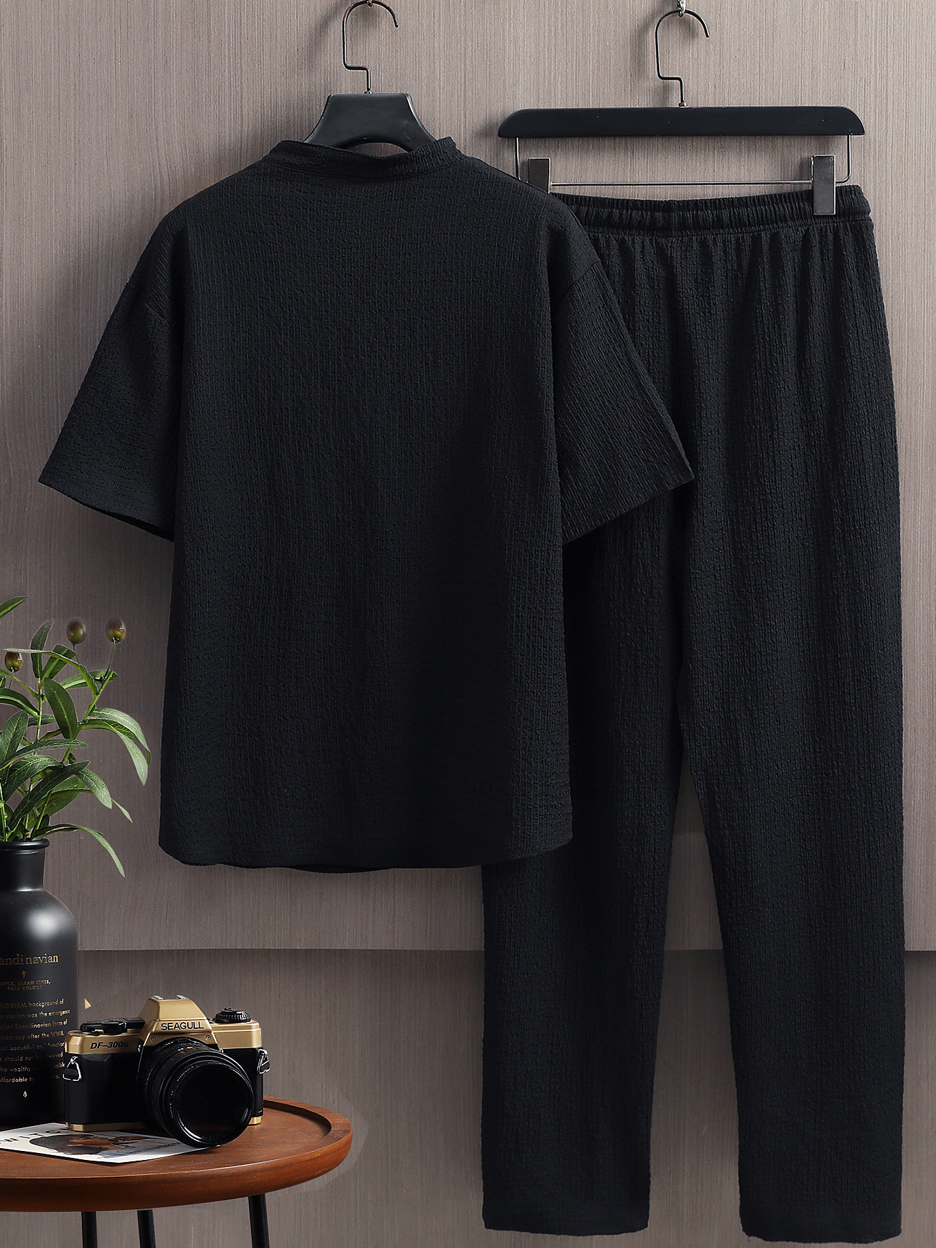 Casava Short Sleeve Pants Suit