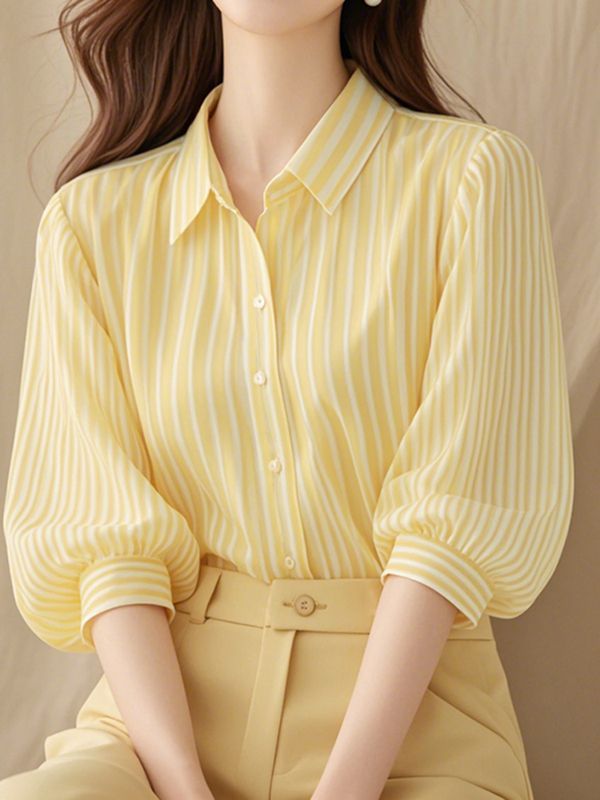 Elegant French Style Women's Shirt