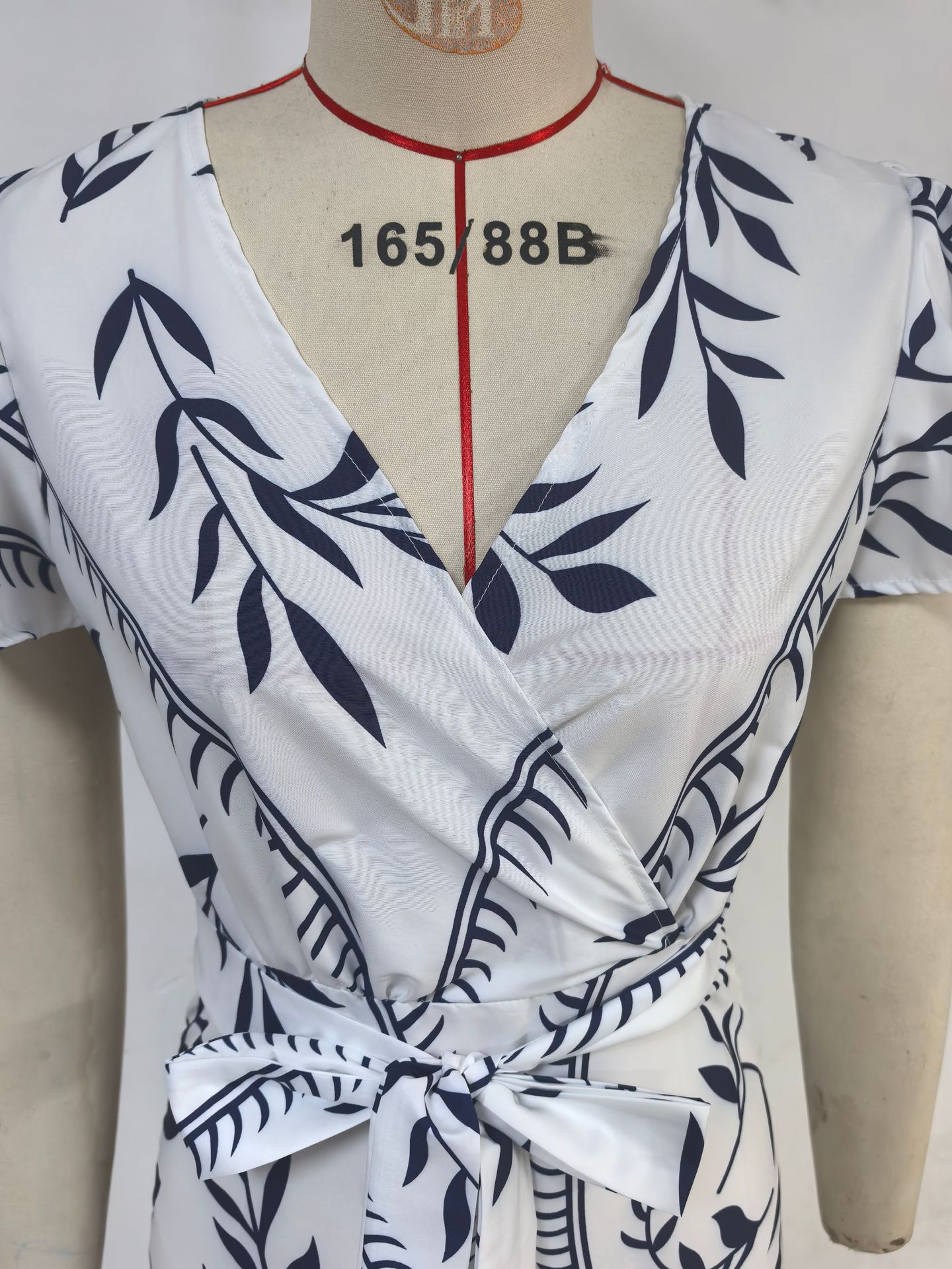 High Waist Ankle-length Bubble Sleeve