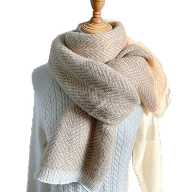 Casava High-End Plaid Scarf
