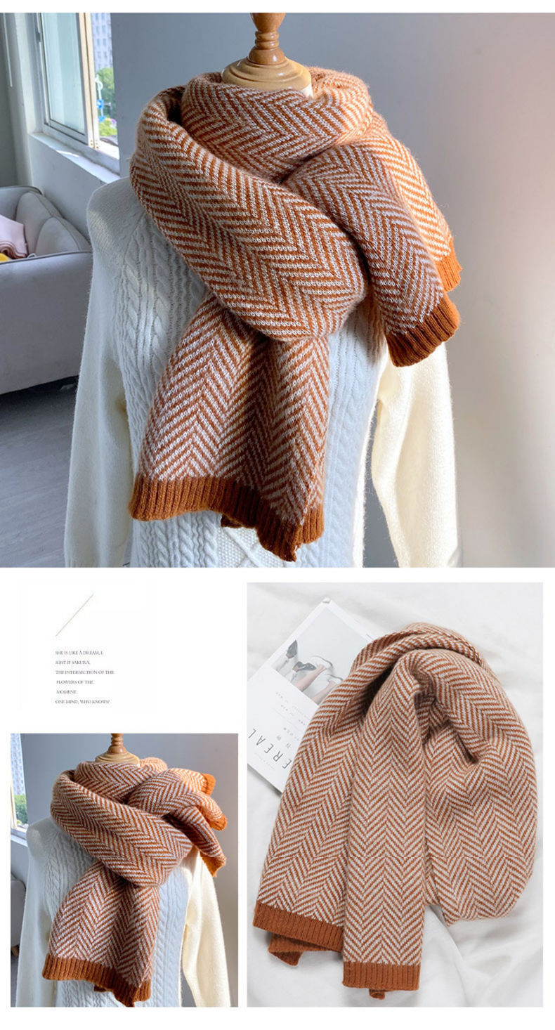 Casava High-End Plaid Scarf