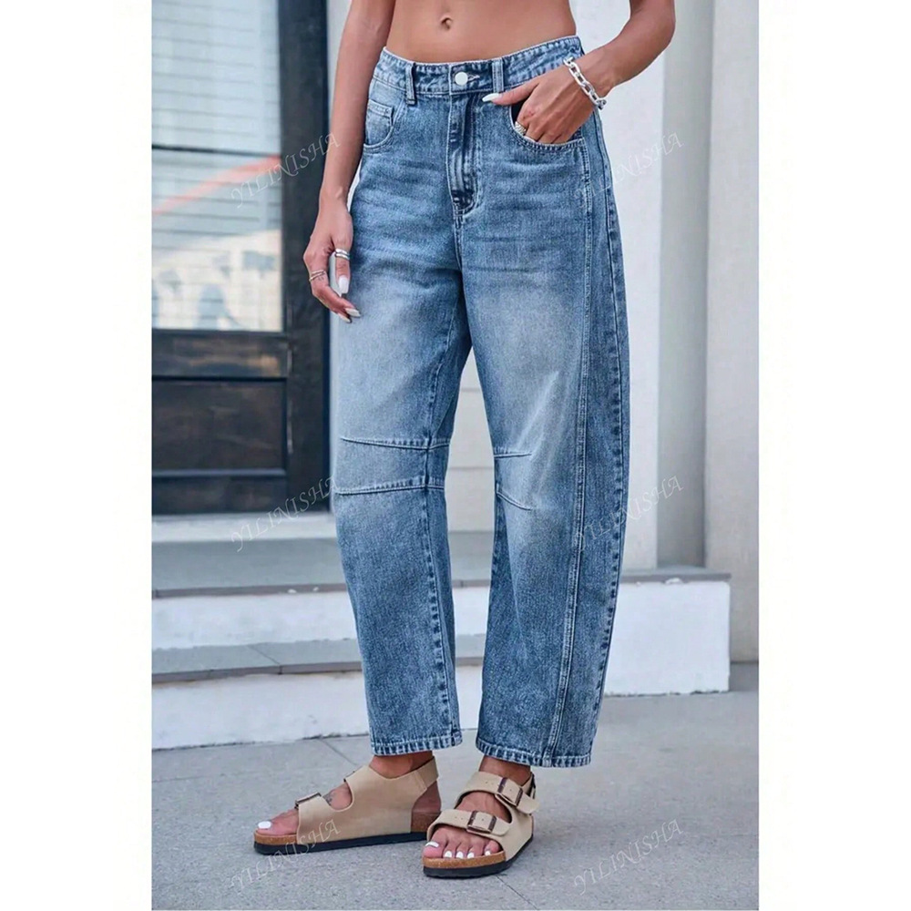 Casual Wide Leg Women's Jeans