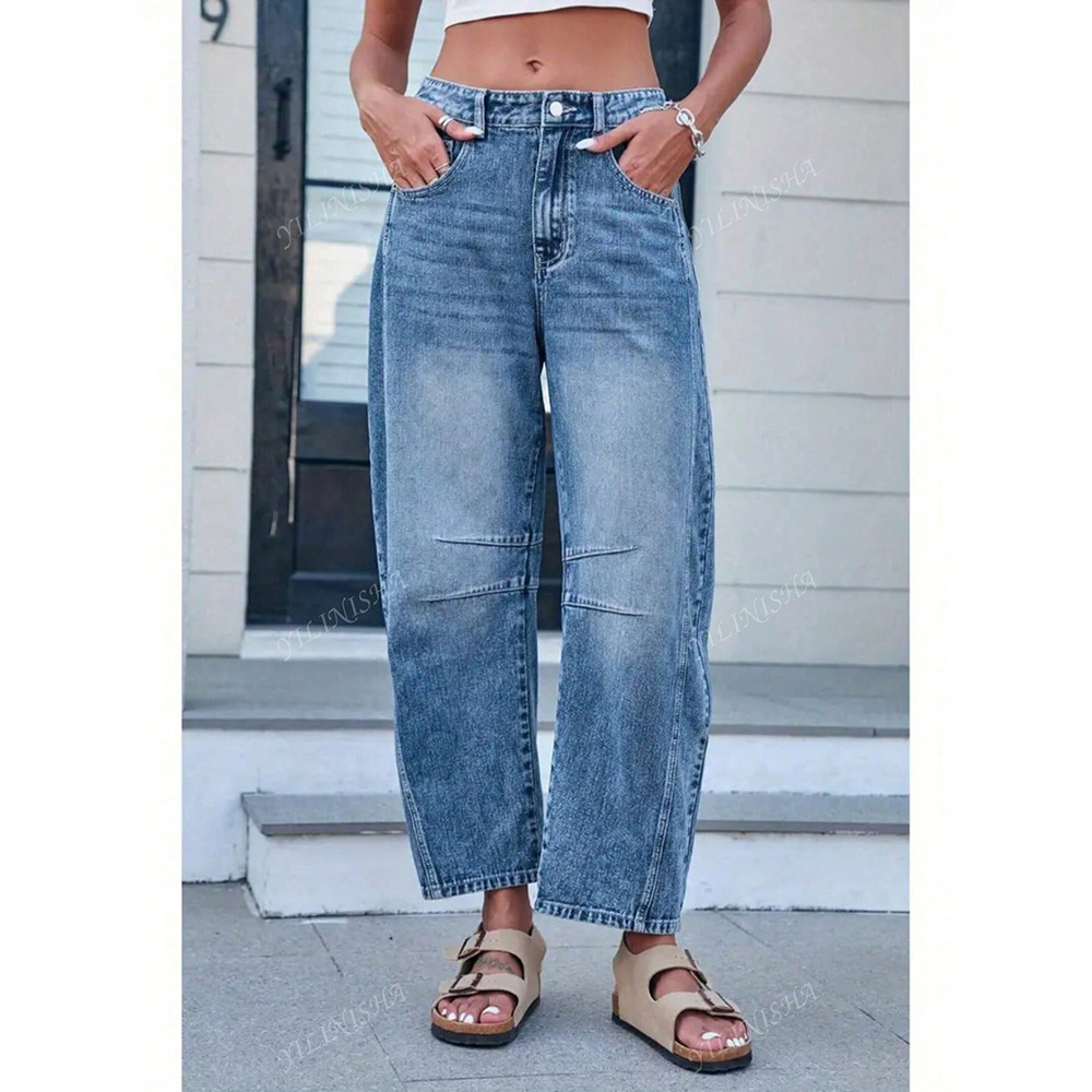 Casual Wide Leg Women's Jeans