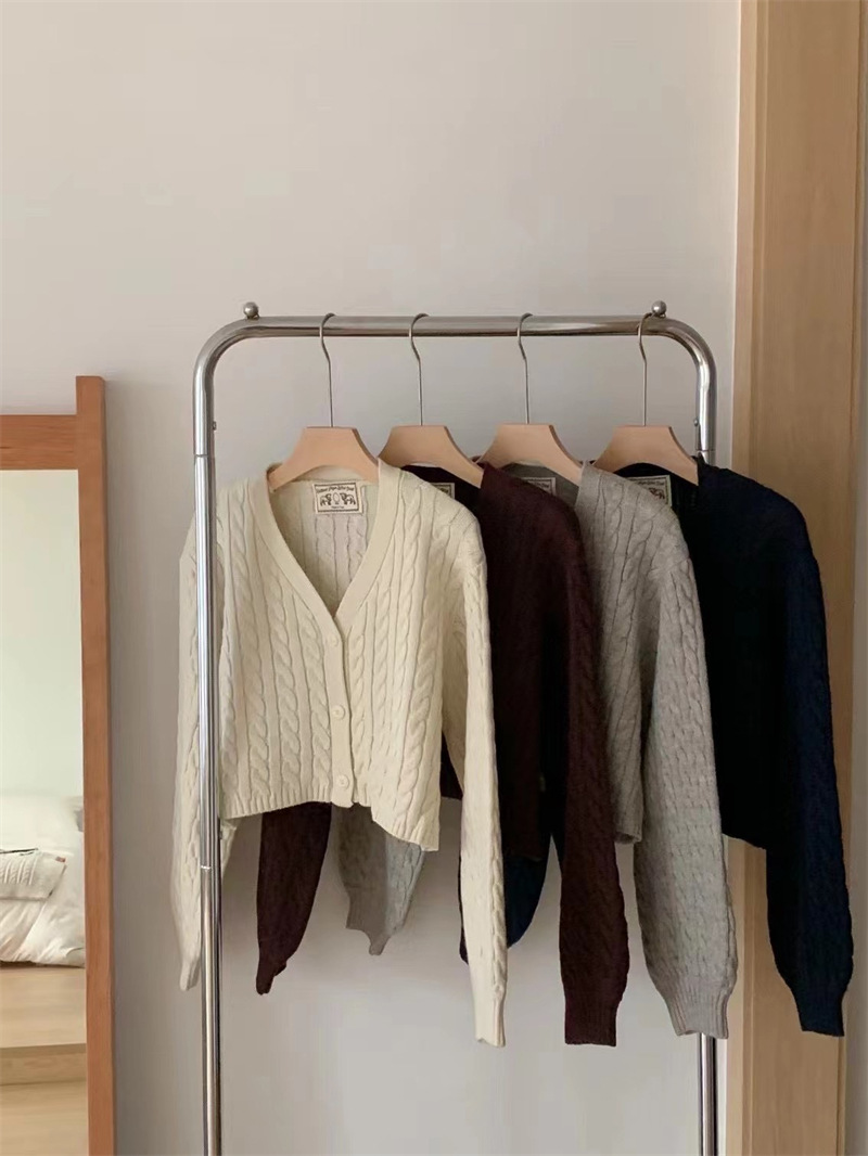 Loose High Waist Knitted Cardigan