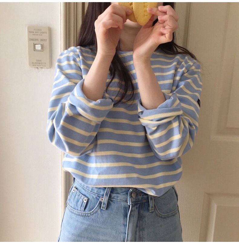 Stripe Long Sleeve T-shirt