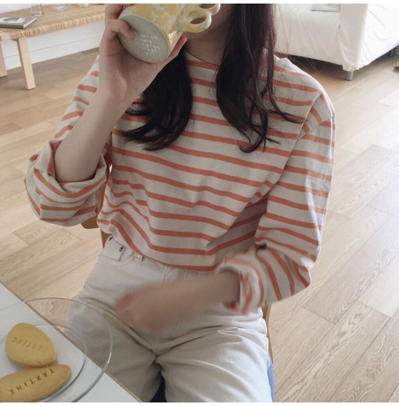 Stripe Long Sleeve T-shirt