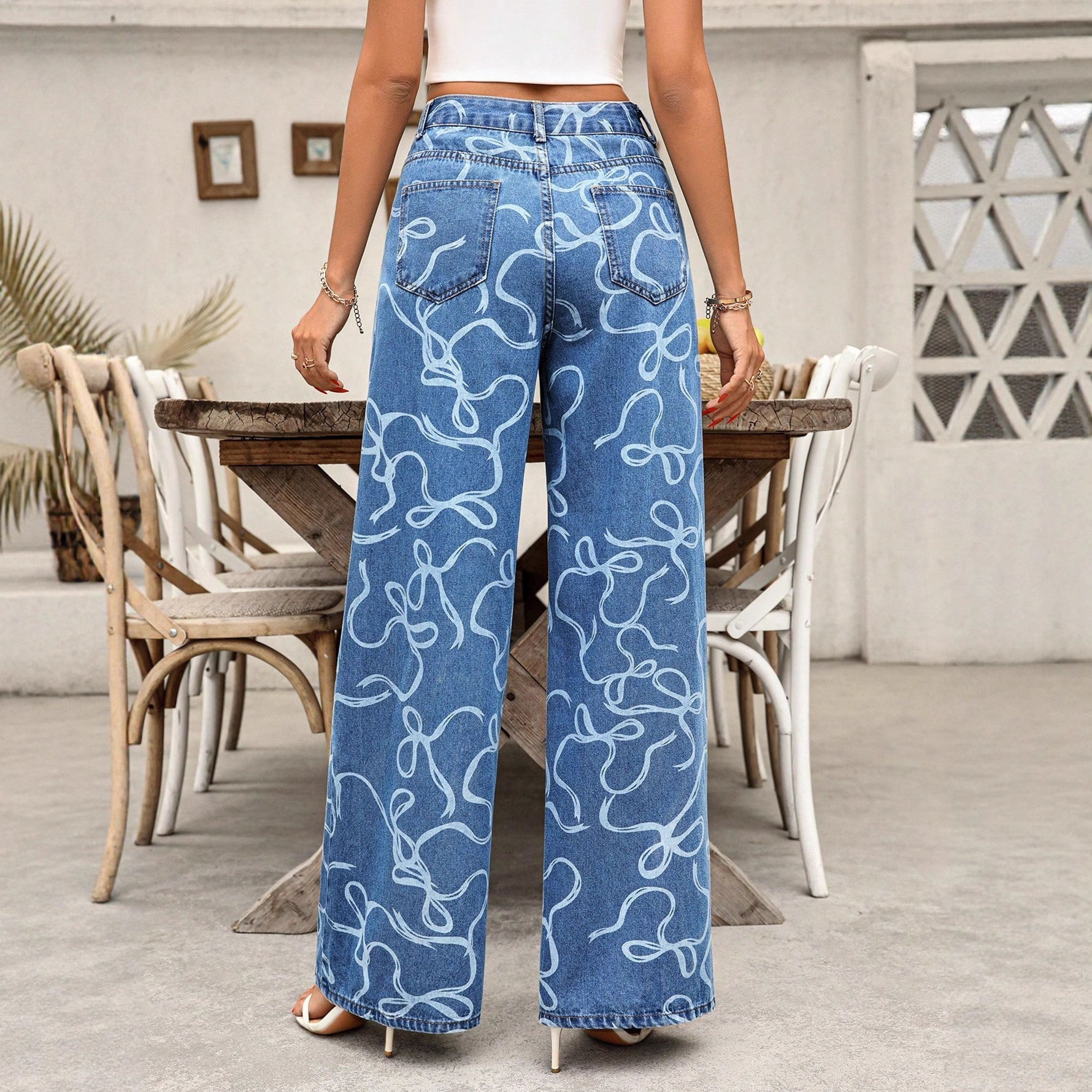 Casava Printed Jeans