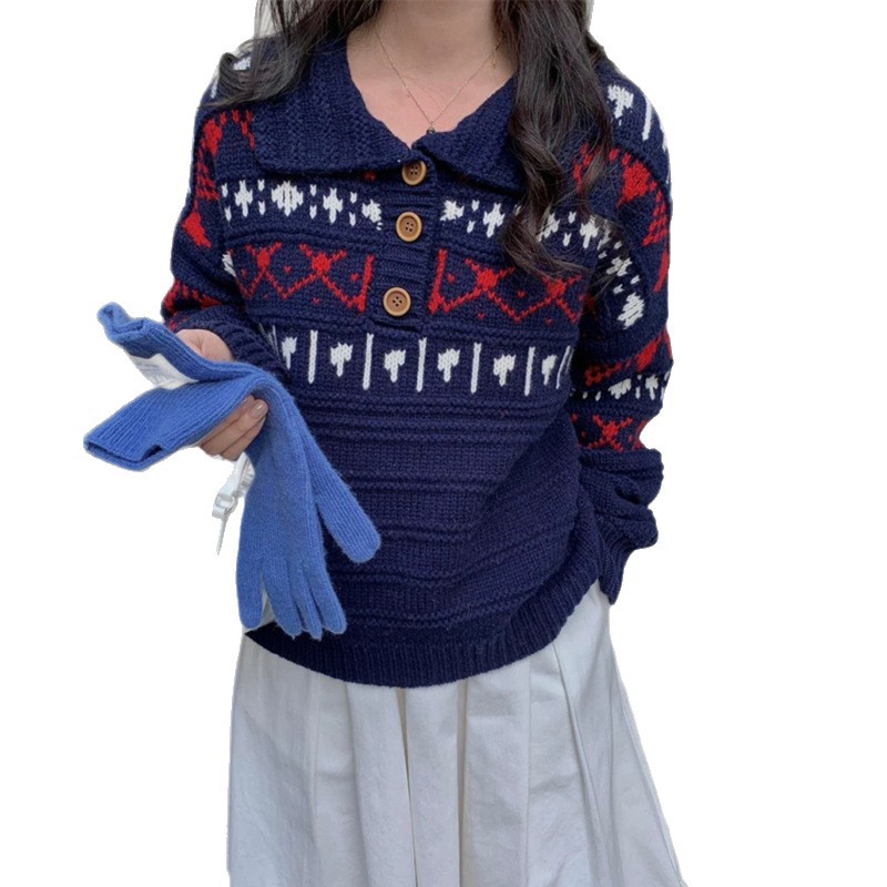 New Style Women's Knitted Sweater