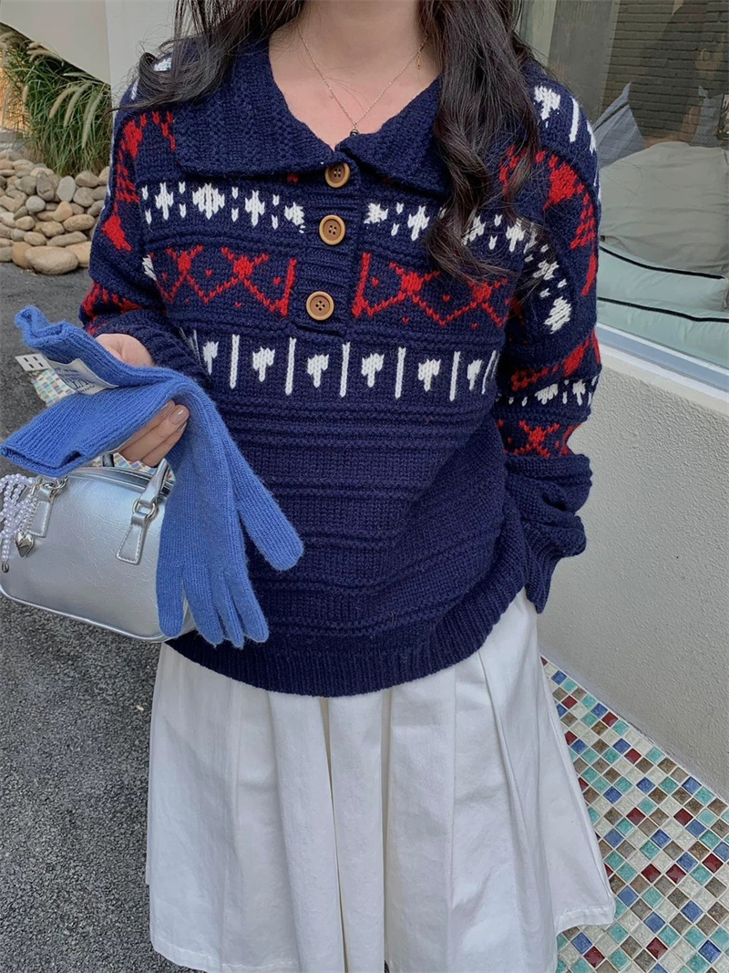 New Style Women's Knitted Sweater