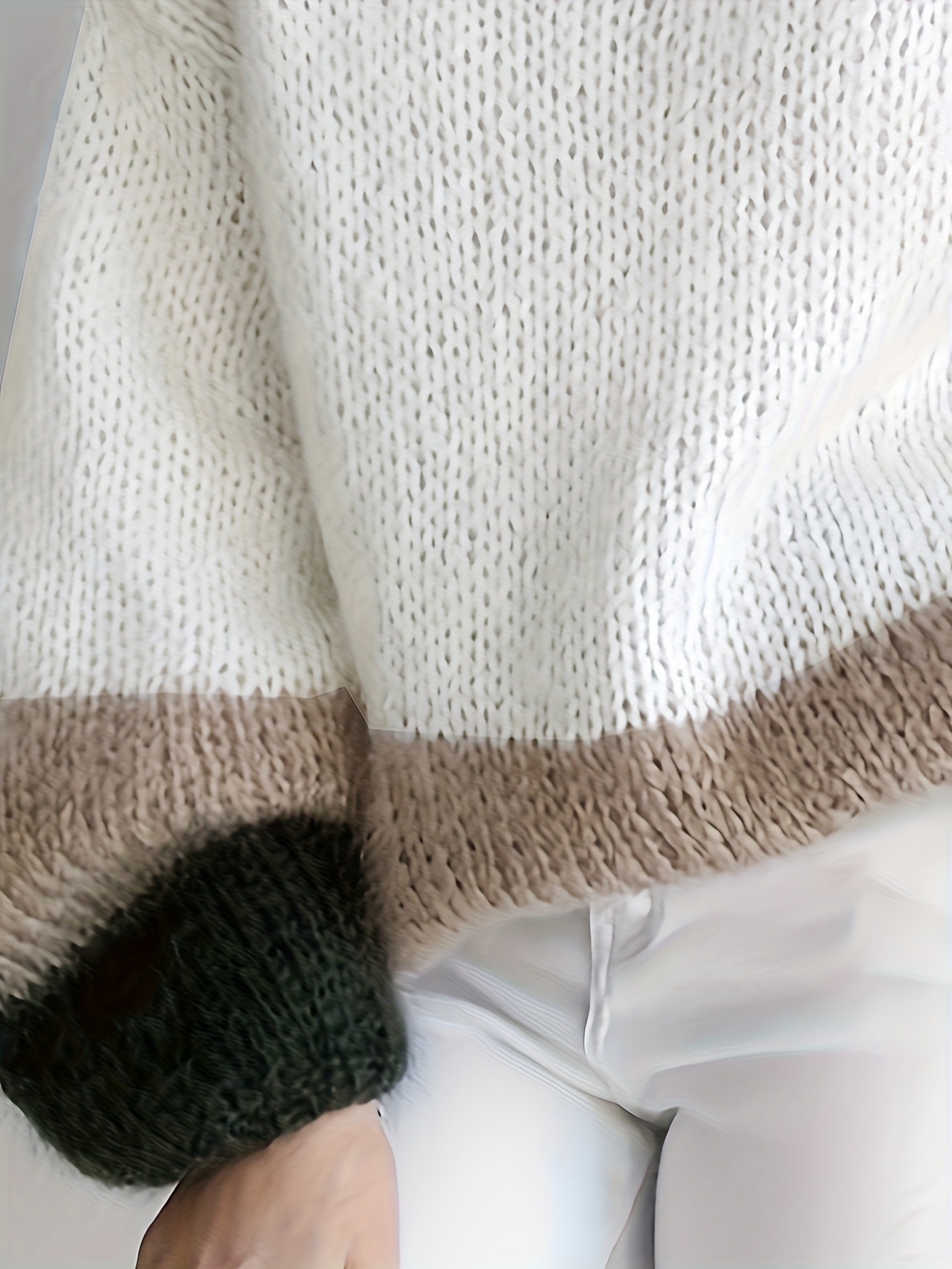 Soft Knitted Round Neck Sweater