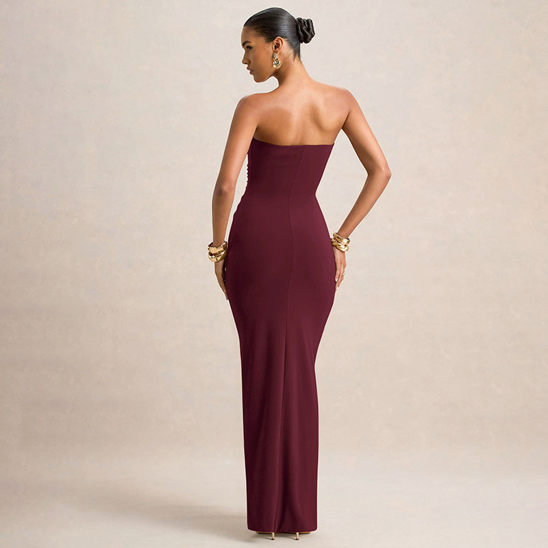Casava Sleeveless Color Slim Dress