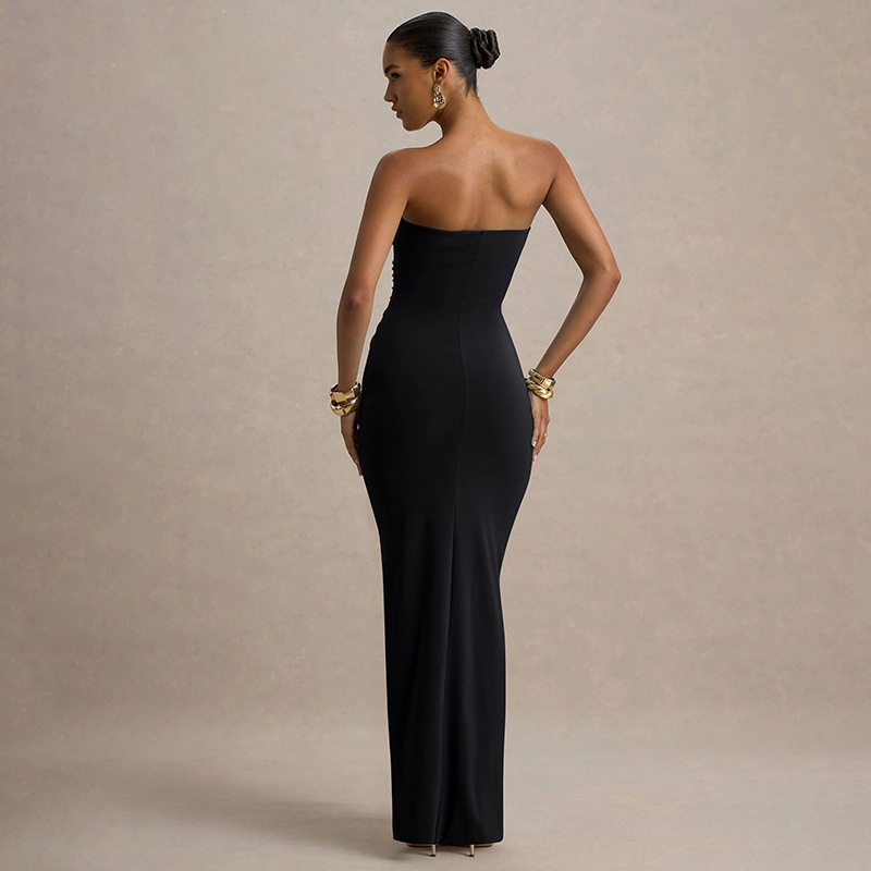 Casava Sleeveless Color Slim Dress