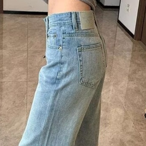 Casava Light Blue Flared Pants