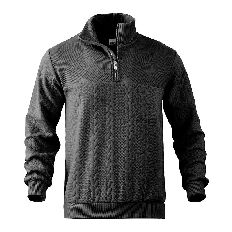 Half Zipper Loose Fit