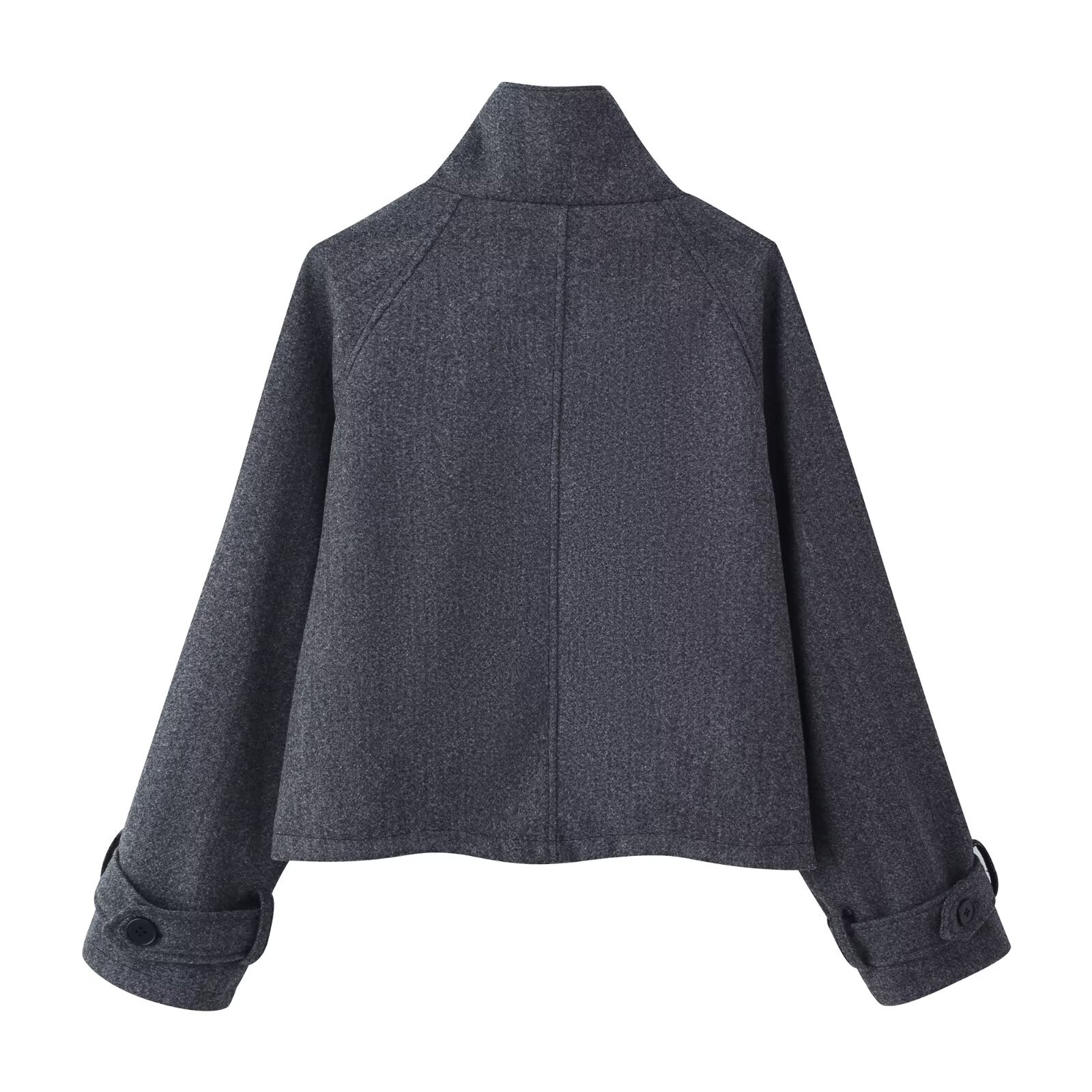 Casual Stand Collar Loose Women's Jacket