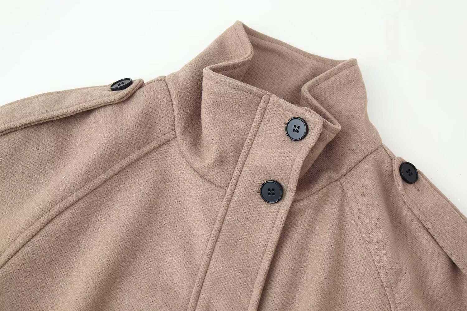 Casual Stand Collar Loose Women's Jacket