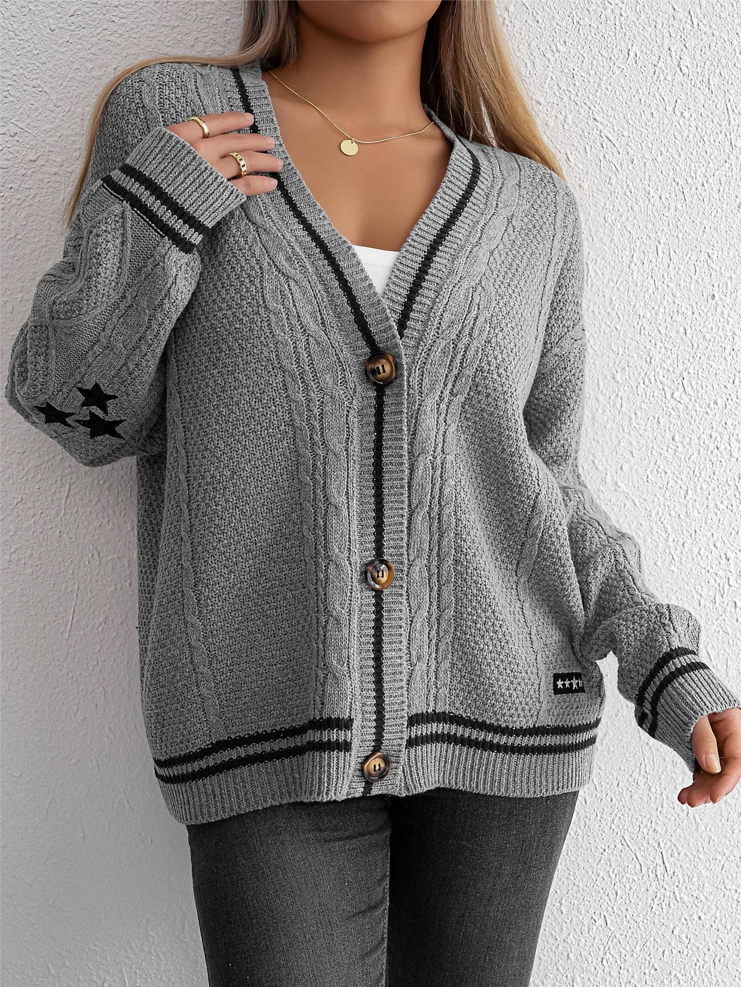 Knitted Sweater Cardigan
